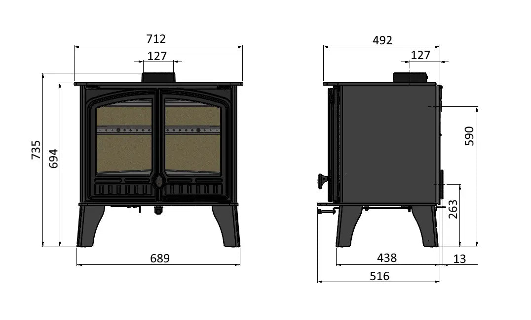 Hunter Eco Herald 14, Double Door