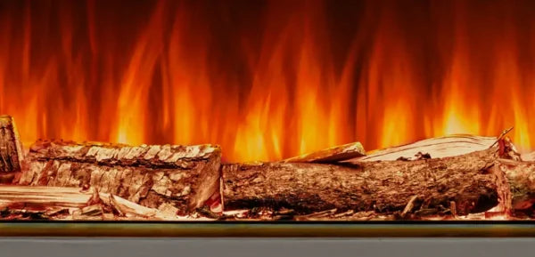 Hunter Electric Fire 50" with Real Log Bed