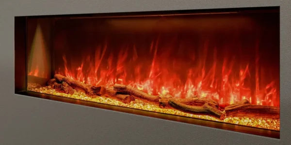 Hunter Electric Fire 50" with Real Log Bed