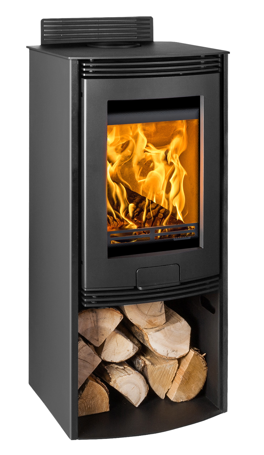 Hunter R4 Euro with Stoveflat/Curved Black Sides