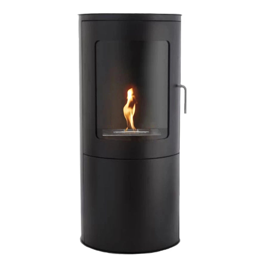 Richmond - Bioethanol Fire Stove with Flat Back - Pure Flames