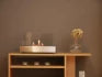 Lambeth Tabletop Bioethanol Fireplace - Steel - Pure Flames