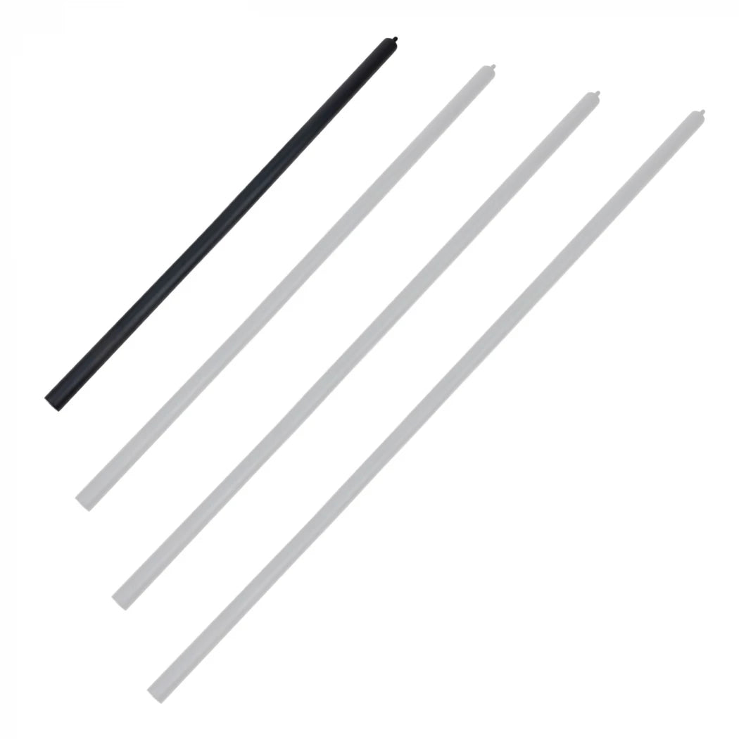 Ottawa/Halifax Ceiling rod 125 cm - black - Pure Flames