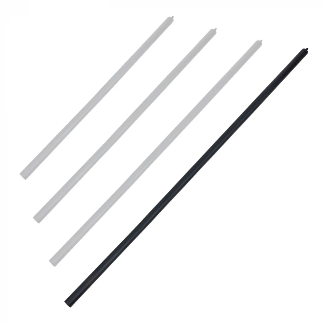 Ottawa/Halifax Ceiling rod 200 cm - black - Pure Flames