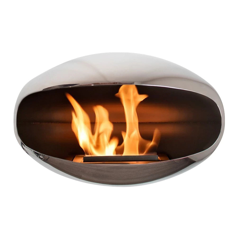 Cocoon Shell Polished Steel - Pure Flames