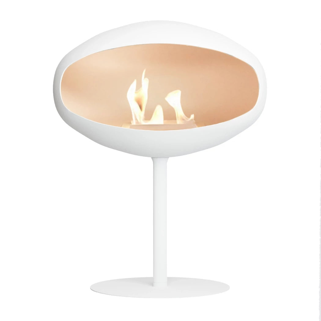 Cocoon Pedestal - White - Pure Flames
