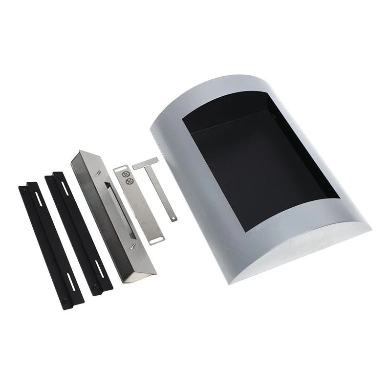 Ocean - Stainless Steel Bio Wall Fireplace - Pure Flames