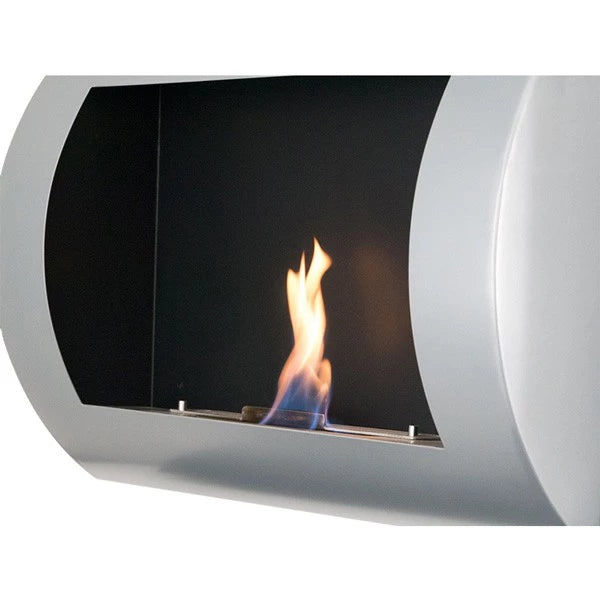 Ocean - Black Bio Wall Fireplace - Pure Flames