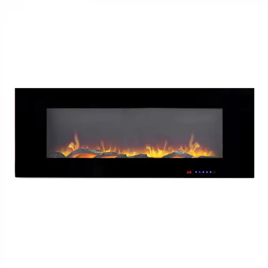 Azurite 127 cm - Wall-mounted Electric Fireplace - Pure Flames