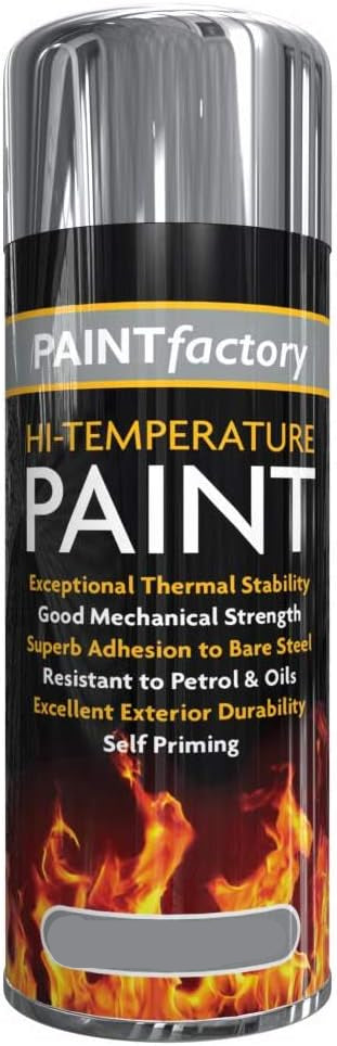ACR Steel Stove Paint for Wychwood Sterling Grey 400ml