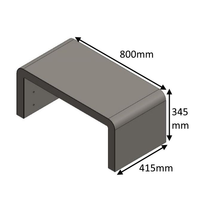 Hunter Allure Bench Short 800mm