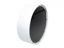 Delaware White - Round Wall Mounted Biofireplace - Pure Flames