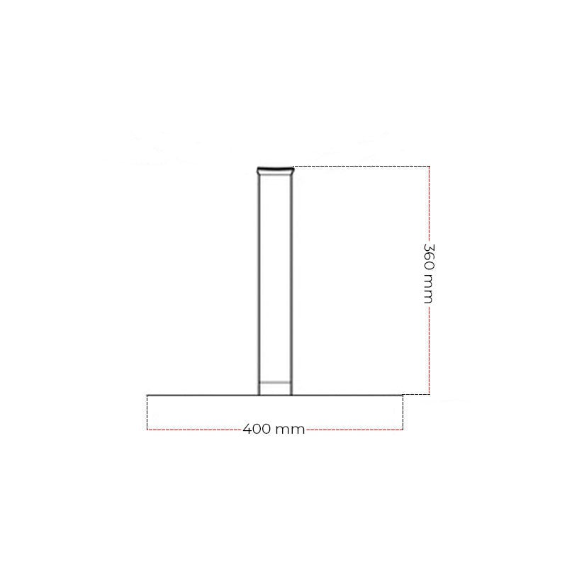 Cocoon Pedestal Base and holder - White - Pure Flames