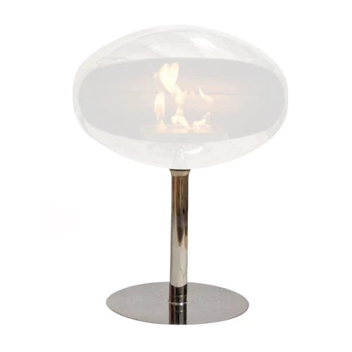 Cocoon Pedestal Base and Holder - Steel - Pure Flames