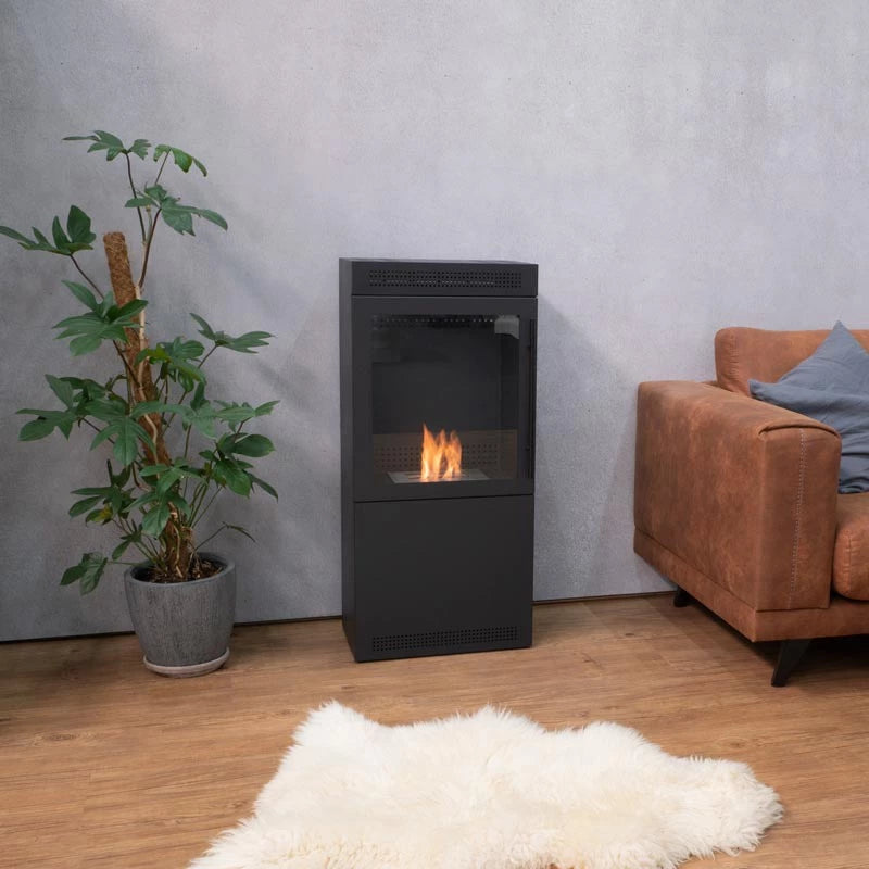 Jackson - Bioethanol Stove in Square Design - Pure Flames