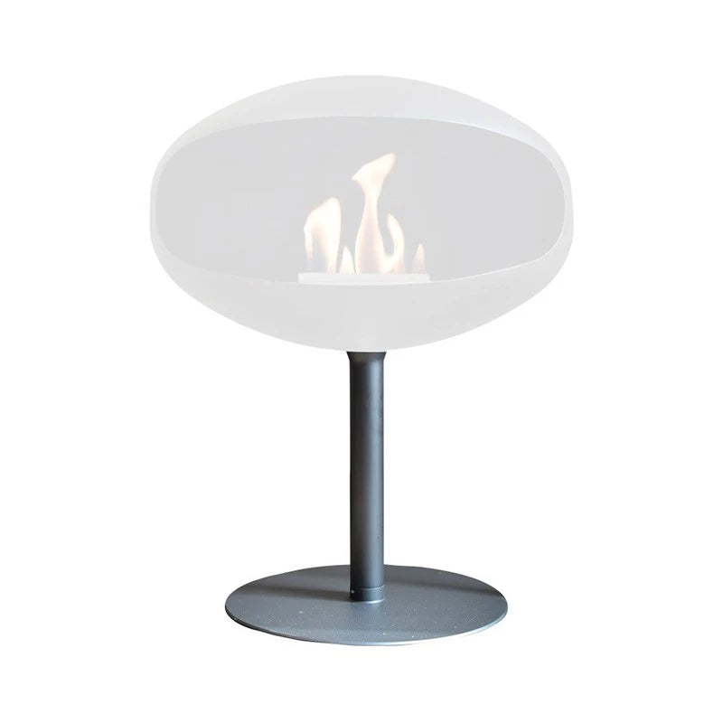Cocoon Pedestal Base - Matte Black - Pure Flames