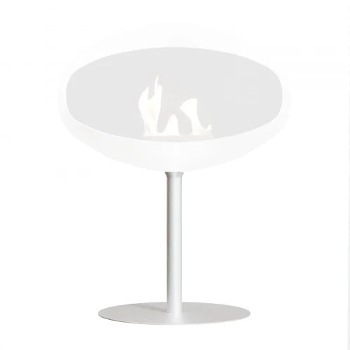 Cocoon Pedestal Base and holder - White - Pure Flames