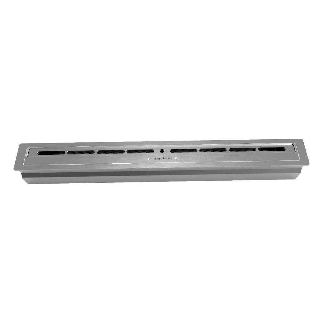 Icon Fires Slimline Firebox SFB1650 - Black - Pure Flames