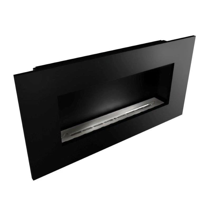 Icon Fires Nero 1150 Wall Fire - Black - Pure Flames