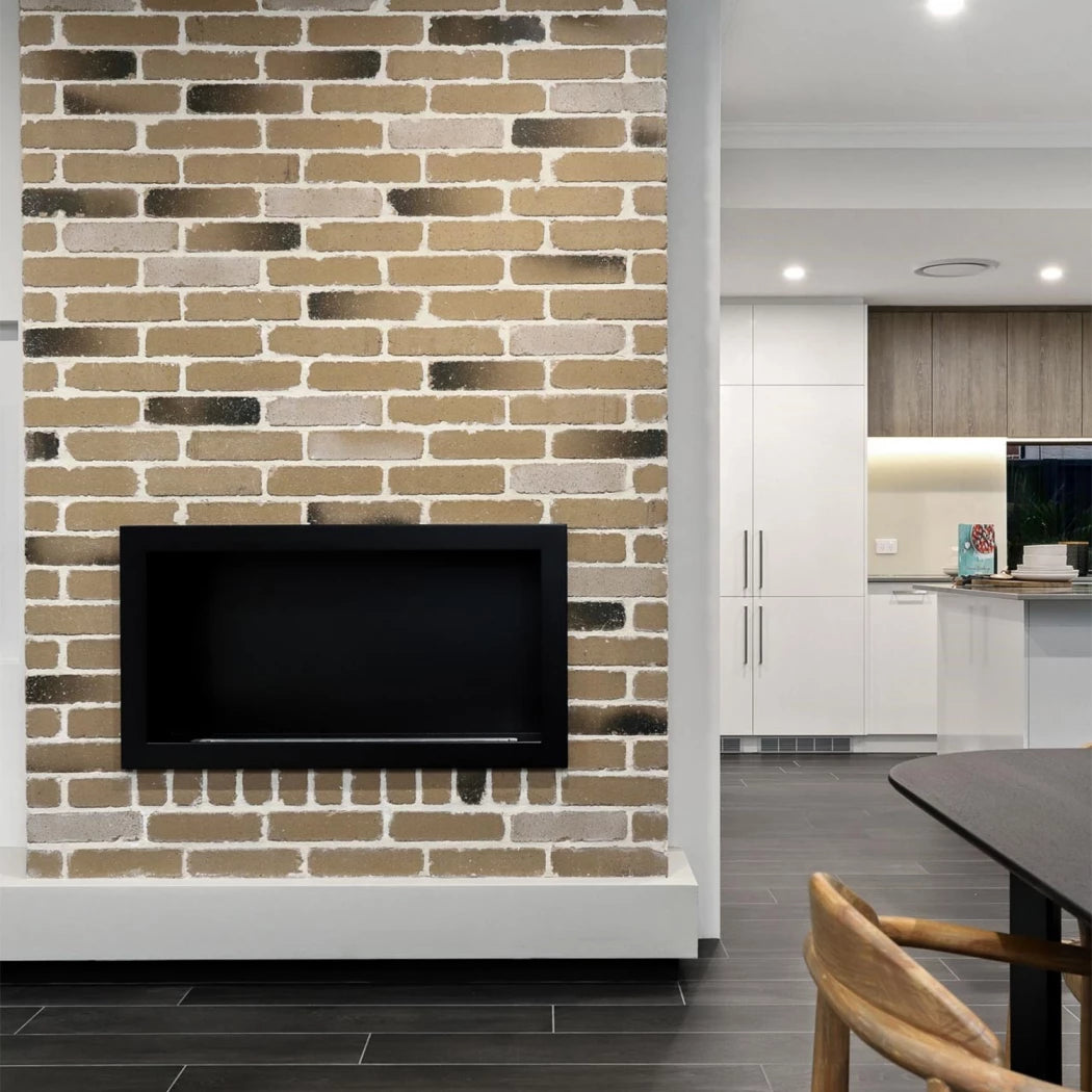 Icon Fires Slimline Firebox SFB1350 - Black - Pure Flames