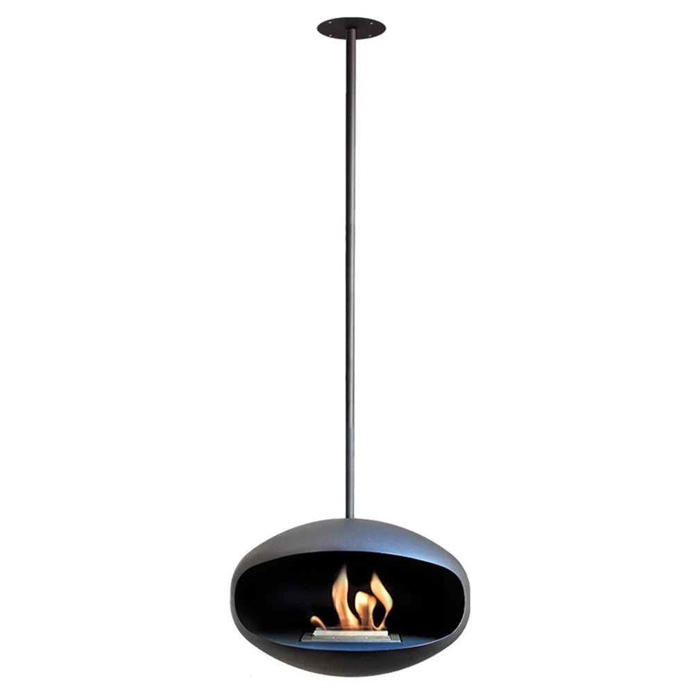 Cocoon Aeris - Matte Black with Black Rod - Pure Flames