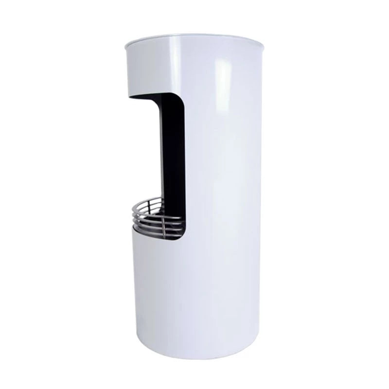 Montgomery White - Open Bioethanol Wood-stove - Pure Flames