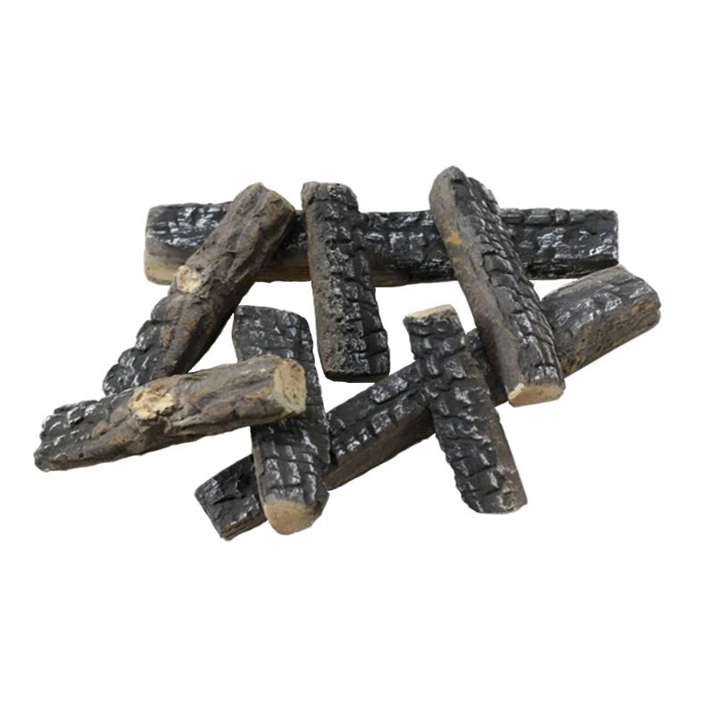 Ceramics Wood 8 pcs. - Pure Flames