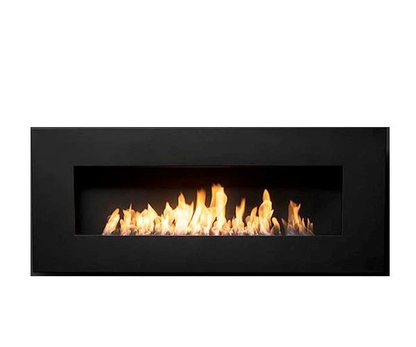 Icon Fires Nero 1750 Wall Fire - Black - Pure Flames