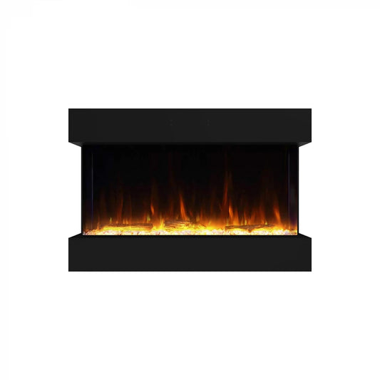 Feroza 101 cm - Wall-Mounted Electric Fireplace - Pure Flames