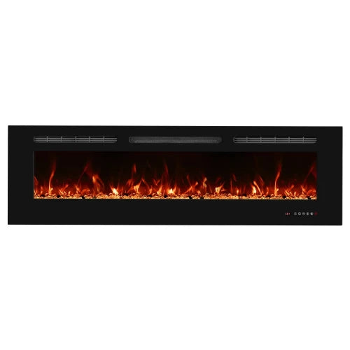 Titanite 152 cm - Built-in Fireplace Insert - Pure Flames